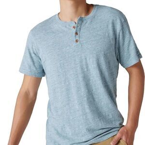Lucky Brand Men’s Short Sleeve Henley Shirt